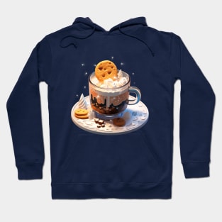 Hot Chocolate with Cookie and lots of whipped cream Hoodie